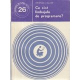 Ce sint limbajele de programare?