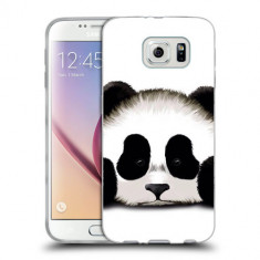 Husa Samsung Galaxy S7 G930 Silicon Gel Tpu Model Panda Trist foto