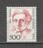 Berlin.1989 Personalitati feminine SB.951, Nestampilat