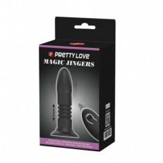 05 Vibrator anal Pretty Love Magic Jingers - cu miscare inainte-inapoi foto