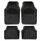 Covorase Auto Universale, model Diamond, culoare Crom Negru