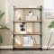 vidaXL Bibliotecă cu 4 niveluri, stejar sonoma, 76x32x123 cm, lemn 833936