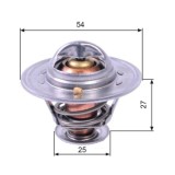 Gates termostat, lichid racire