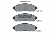 Set placute frana TEXTAR 2422704