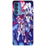 Husa compatibila cu Motorola Edge 20 Lite model Gurren Lagann Anime, Silicon, TPU, Viceversa, Transparent, Carcasa