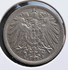 Germania 10 Pfennig - Wilhelm II 1911 A foto