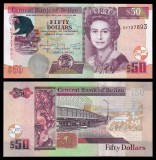 BELIZE █ bancnota █ 50 Dollars █ 2021 █ P-70g █ UNC █ necirculata