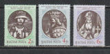 Ungaria 1988 - Regi Maghiari 3v MNH, Nestampilat