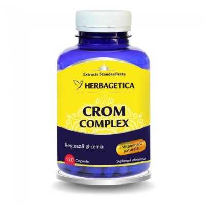 Crom Complex Organic Herbagetica 120cps foto