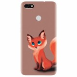 Husa silicon pentru Huawei Y6 Pro 2017, Fox Cartoon Animal And