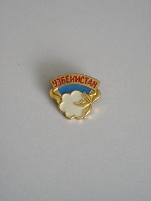 QW9 N3 86 - insigna - tari - Uzbechistan foto