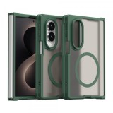 Husa MagSafe pentru Samsung Galaxy Z Fold8 F971, Techsuit, HaloFrost II, Verde
