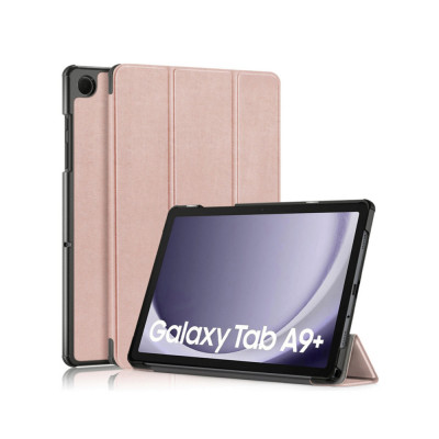 Husa Flip pentru Samsung Galaxy Tab A9 Plus - Techsuit FoldPro - Rose Gold foto