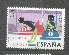 Spain 1976 Traffic safety, MNH S.464