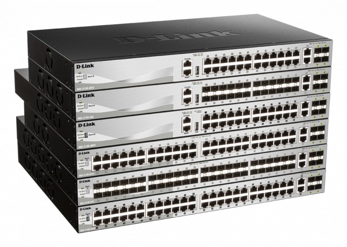 Switch D-Link DGS-3130-54TS/E, 54-Port Gigabit SFP L3 Stackable Managed Switch,