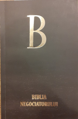 Biblia negociatorului foto