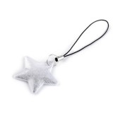 Cumpara ieftin Agatatoare reflectorizanta pentru fermoar 3.5 cm Steluta alba