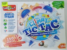 CLIMAT TIC - TAC , JOC DE FAMILIE INCEPAND CU VARSTA DE 10 ANI , LIMBA FRANCEZA , 2021