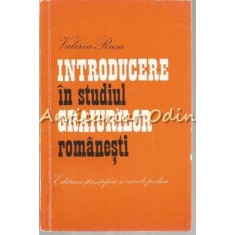 Introducere In Studiul Graiurilor Romanesti - Valeriu Rusu - Tiraj: 3500 Ex.