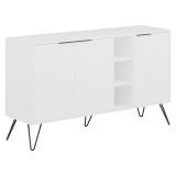 Cumpara ieftin Consola Clara culoarea alba 142x35.5x82cm