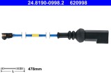 ATE 24.8190-0998.2 senzor de avertizare,uzura placute de frana
