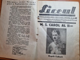 Revista liceul 1935- carol al 2-lea regele culturii