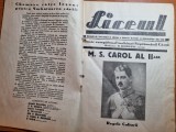 revista liceul 1935- carol al 2-lea regele culturii