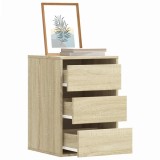 vidaXL Dulap colț cu sertare stejar sonoma 40x41x58 cm lemn prelucrat 852836