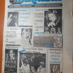 ziarul magazin 27 iulie 1995- articole despre lady diana,b.streisand si madona