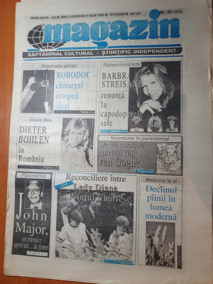 ziarul magazin 27 iulie 1995- articole despre lady diana,b.streisand si madona foto