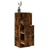 vidaXL Dulap de farmacie stejar fumuriu, 40x41x118 cm, lemn prelucrat