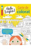 Hello English! Carte de colorat