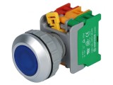 Comutator Acționat prin Apăsare 30mm 1 NC NO