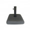 Suport pentru umbrela, beton, imitatie ratan, 30 kg, 46x46 cm, 38-52 mm, Grayson