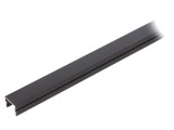 Profil aluminiu negru pentru LED 1m PDS-4-PLUS