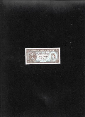 Hong Kong 1 cent 1961(95) unc foto