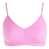 Sutien Femei Seamless, Roz, Bretele Subțiri, Oem