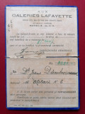 Carnet de reduceri Galeria Lafayette Bucuresti interbelic