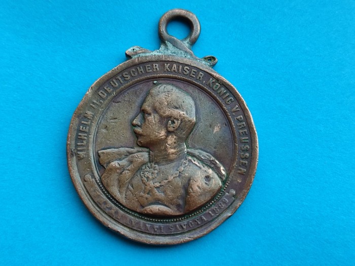 Medalie Umberto I si Wilhelm II---RARA!-Oferta
