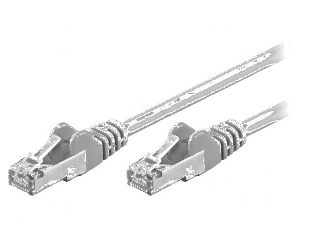 Cablaj patch F/UTP 5e CCA PVC gri 10m 26AWG
