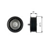 GATES T36435 DriveAlign&reg; Rola ghidare/conducere, curea transmisie
