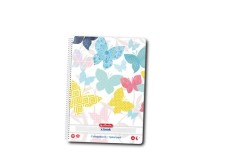 CAIET A4 100 FILE CU SPIRALA PATRATELE MOTIV ENJOY LIFE - ECONOMIC