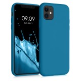 Husa pentru iPhone 11, Silicon, Albastru, 50791.224, Carcasa, Kwmobile