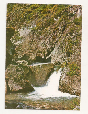RF11 -Carte Postala- Stana de Vale, cascada Iadolina, necirculata 1976 foto