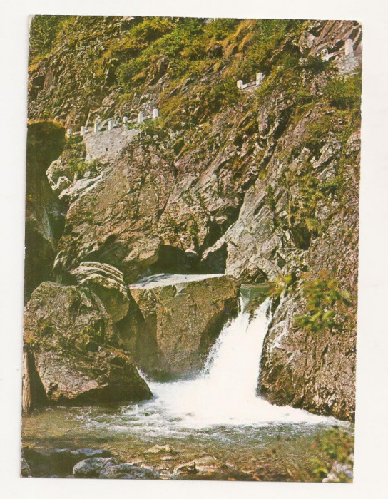 RF11 -Carte Postala- Stana de Vale, cascada Iadolina, necirculata 1976
