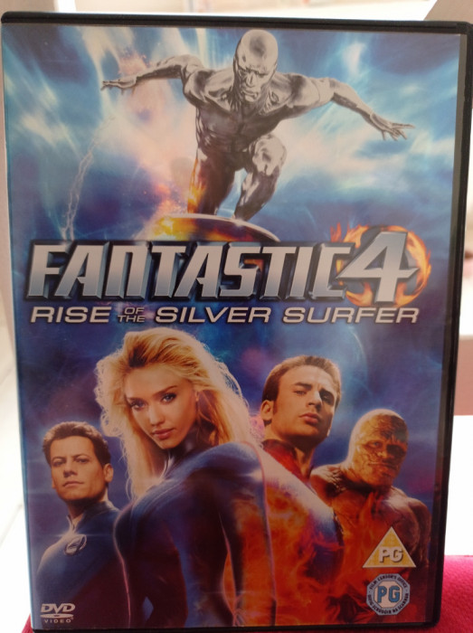 DVD - Fantastic4 - Rise of the Silver Surfer - engleza
