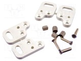 Suport fixare perete policarbonat HAMMOND 4 buc Serie 1554/1555