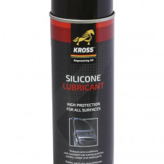 Spray lubrifiant cu silicon KROSS Silicone Lubricant KS-34897, 500 ml