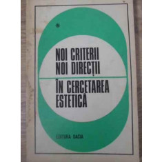 NOI DIRECTII IN CERCETAREA ESTETICA-SUB REDACTIA ION PASCADI