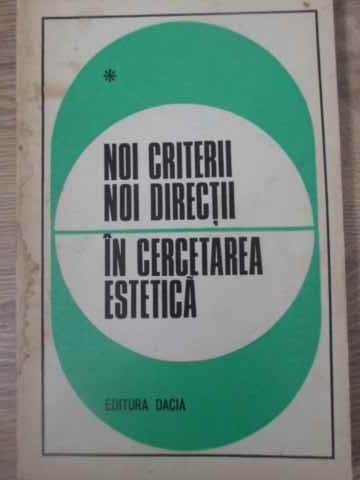 NOI DIRECTII IN CERCETAREA ESTETICA-SUB REDACTIA ION PASCADI-116249